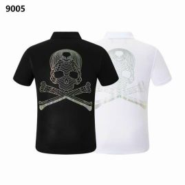 Picture of Philipp Plein Polo Shirt Short _SKUPPM-3XL900520747